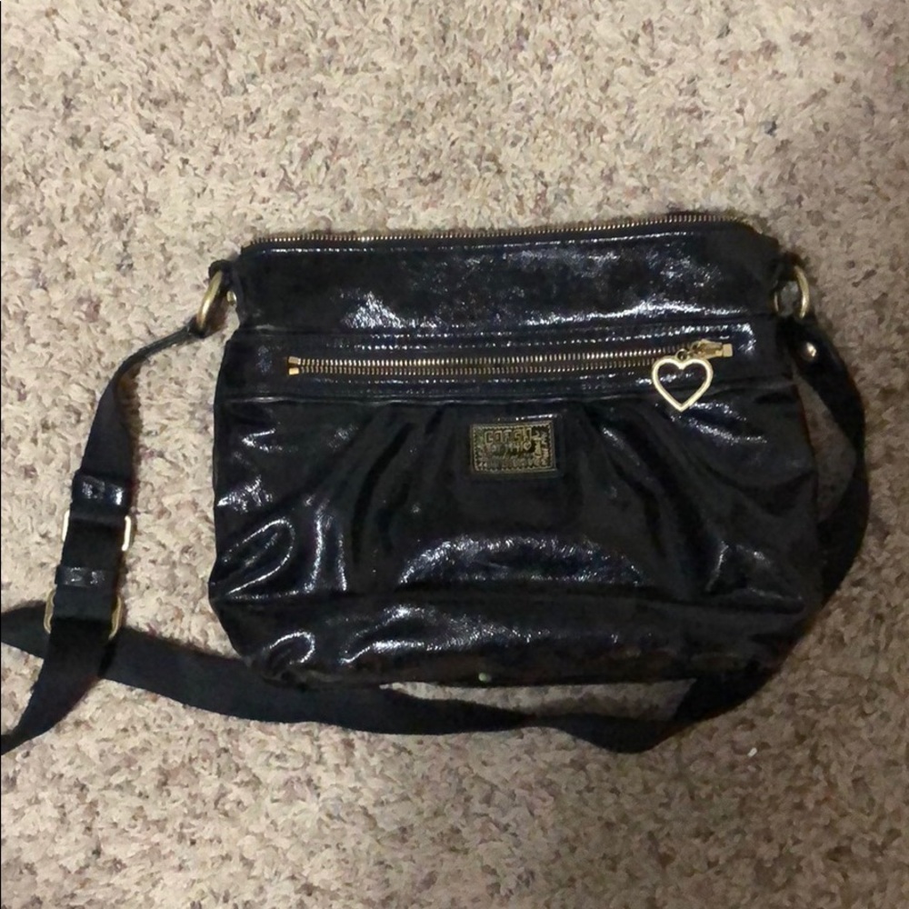 Black coach purse